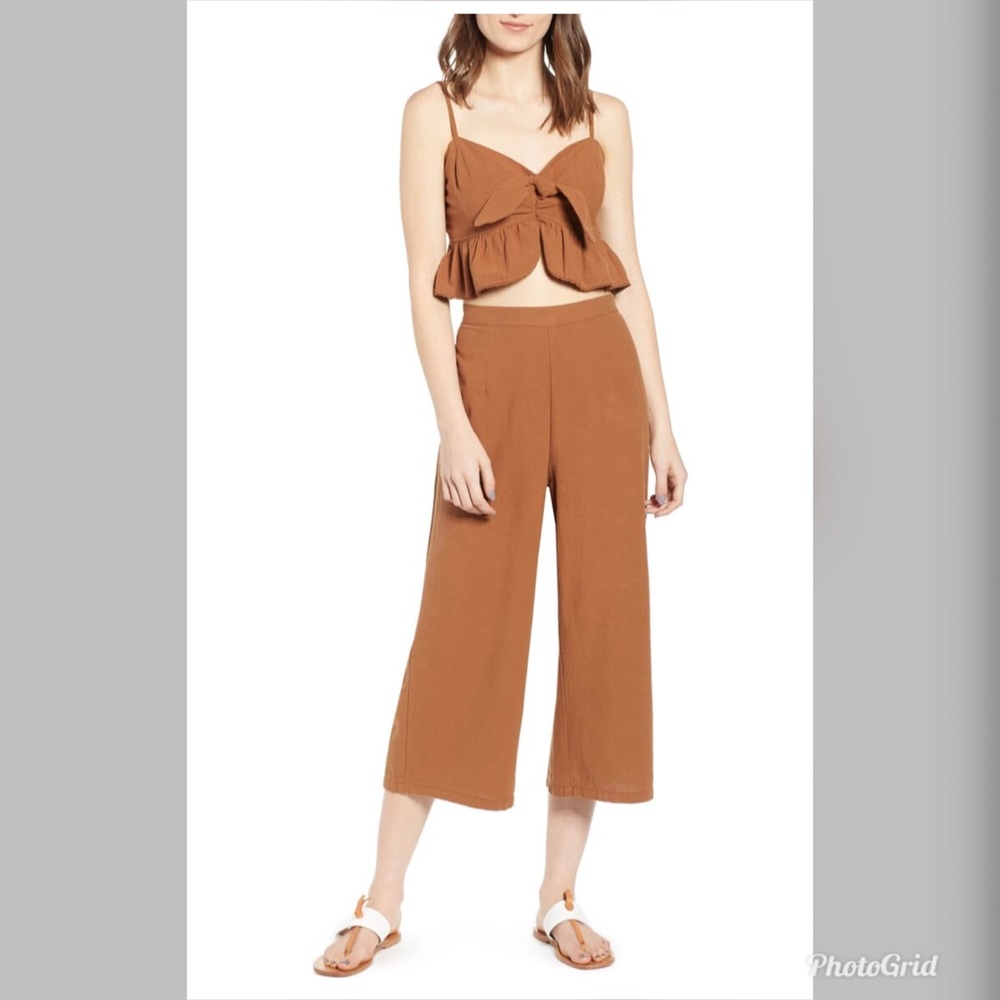 NWT Union Bay Sophia Wide Leg Crop Pants